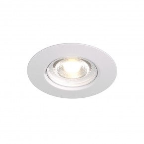 DK3028-WH Встраиваемый светильник, IP 20, 10 Вт, GU5.3, LED, белый, пластик в Заречном - zarechnyy.ok-mebel.com | фото 5