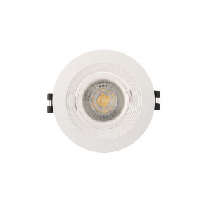 DK3029-WH Встраиваемый светильник, IP 20, 10 Вт, GU5.3, LED, белый, пластик в Заречном - zarechnyy.ok-mebel.com | фото