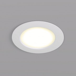 DK3046-WH Встраиваемый светильник, IP 20, 5Вт, LED, белый, пластик в Заречном - zarechnyy.ok-mebel.com | фото