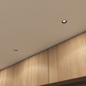 DK3055-BK Встраиваемый светильник, IP 20, 10 Вт, GU5.3, LED, черный, пластик в Заречном - zarechnyy.ok-mebel.com | фото 4