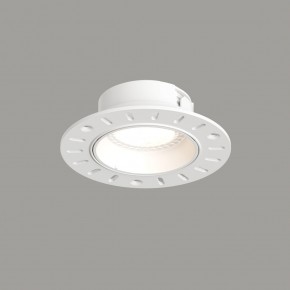 DK3055-WH Встраиваемый светильник, IP 20, 10 Вт, GU5.3, LED, белый, пластик в Заречном - zarechnyy.ok-mebel.com | фото