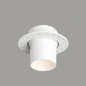 DK3057-WH Встраиваемый светильник под шпатлевку, IP20, до 15 Вт, LED, GU5,3, белый, пластик в Заречном - zarechnyy.ok-mebel.com | фото 1