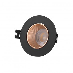 DK3061-BBR Встраиваемый светильник, IP 20, 10 Вт, GU5.3, LED, черный/бронзовый, пластик в Заречном - zarechnyy.ok-mebel.com | фото 1