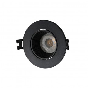 DK3061-BK Встраиваемый светильник, IP 20, 10 Вт, GU5.3, LED, черный/черный, пластик в Заречном - zarechnyy.ok-mebel.com | фото