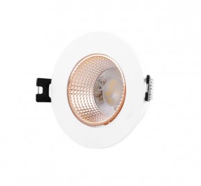 DK3061-WBR Встраиваемый светильник, IP 20, 10 Вт, GU5.3, LED, белый/бронзовый, пластик в Заречном - zarechnyy.ok-mebel.com | фото