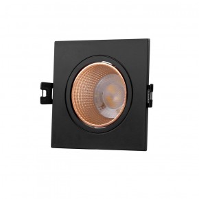 DK3071-BBR Встраиваемый светильник, IP 20, 10 Вт, GU5.3, LED, черный/бронзовый, пластик в Заречном - zarechnyy.ok-mebel.com | фото 1