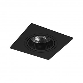 DK3071-BK Встраиваемый светильник, IP 20, 10 Вт, GU5.3, LED, черный/черный, пластик в Заречном - zarechnyy.ok-mebel.com | фото 6