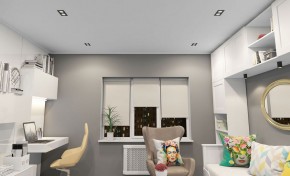 DK3072-BK+WH Встраиваемый светильник, IP 20, 10 Вт, GU5.3, LED, черный/белый, пластик в Заречном - zarechnyy.ok-mebel.com | фото 2