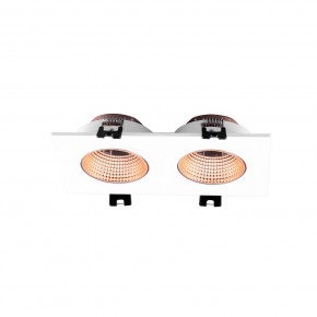 DK3072-WBR Встраиваемый светильник, IP 20, 10 Вт, GU5.3, LED, белый/бронзовый, пластик в Заречном - zarechnyy.ok-mebel.com | фото 2