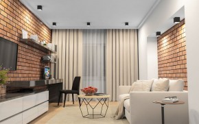 DK3080-BW+BK Светильник накладной IP 20, 10 Вт, GU5.3, LED, черно-белый/черный, пластик в Заречном - zarechnyy.ok-mebel.com | фото 2