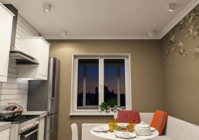 DK3080-WH Светильник накладной IP 20, 10 Вт, GU5.3, LED, белый/белый, пластик в Заречном - zarechnyy.ok-mebel.com | фото 2