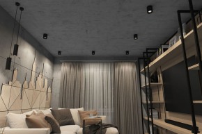 DK3090-BK+CH Светильник накладной IP 20, 10 Вт, GU5.3, LED, черный/хром, пластик в Заречном - zarechnyy.ok-mebel.com | фото 2