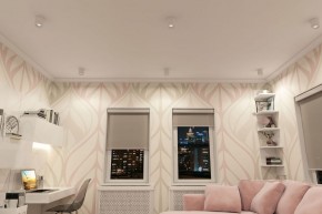 DK3090-WH+CH Светильник накладной IP 20, 10 Вт, GU5.3, LED, белый/хром, пластик в Заречном - zarechnyy.ok-mebel.com | фото 2