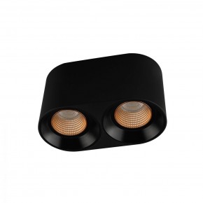 DK3096-BK+BR Светильник накладной IP 20, 10 Вт, GU5.3, LED, черный/бронзовый, пластик в Заречном - zarechnyy.ok-mebel.com | фото