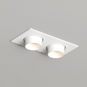 DK3122-WH Встраиваемый светильник, IP20, до 15 Вт, LED, GU5,3, белый, пластик в Заречном - zarechnyy.ok-mebel.com | фото