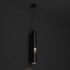 DK4045-BK Подвесной светильник, с декоративным вырезом, IP 20, до 15 Вт, LED, GU10, черный, алюминий в Заречном - zarechnyy.ok-mebel.com | фото 2