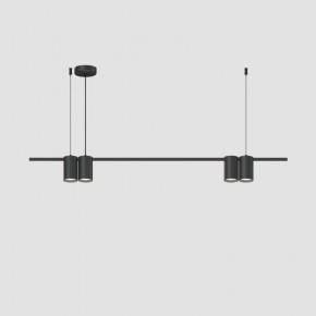 DK4061-BK Подвесной светильник ORBIT, IP20, 4xGU10 LED до 15 Вт, черный матовый, алюминий в Заречном - zarechnyy.ok-mebel.com | фото