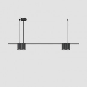 DK4061-BK Подвесной светильник ORBIT, IP20, 4xGU10 LED до 15 Вт, черный матовый, алюминий в Заречном - zarechnyy.ok-mebel.com | фото 2