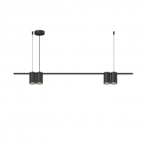 DK4061-BK Подвесной светильник ORBIT, IP20, 4xGU10 LED до 15 Вт, черный матовый, алюминий в Заречном - zarechnyy.ok-mebel.com | фото 3