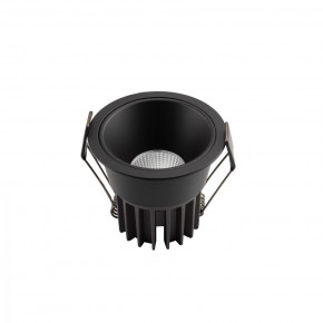 DK4500-BK Встраиваемый светильник, IP 20, 12 Вт, LED 3000, черный, алюминий в Заречном - zarechnyy.ok-mebel.com | фото
