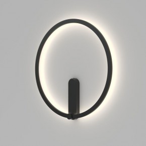 DK5035-BK Бра ROUND со светодиодом, IP20, 24W, 3000/4000/6500K, черный, алюминий в Заречном - zarechnyy.ok-mebel.com | фото