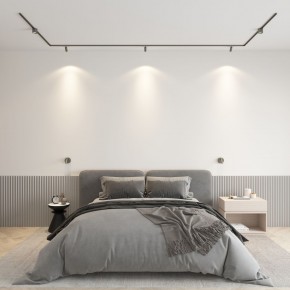 DK5072-DN Бра SHINE WALL со светодиодом, D104*H68, IP20, 3000К, 3W, RA?90, темный никель, алюминий в Заречном - zarechnyy.ok-mebel.com | фото 4