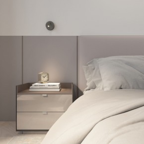 DK5072-DN Бра SHINE WALL со светодиодом, D104*H68, IP20, 3000К, 3W, RA?90, темный никель, алюминий в Заречном - zarechnyy.ok-mebel.com | фото 9
