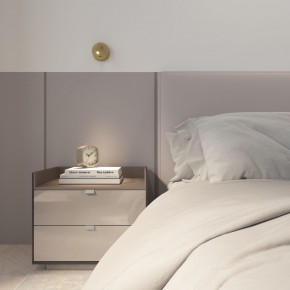 DK5072-SB Бра SHINE WALL со светодиодом, D104*H68, IP20, 3000К, 3W, RA?90, сатинированная латунь, алюминий в Заречном - zarechnyy.ok-mebel.com | фото 9