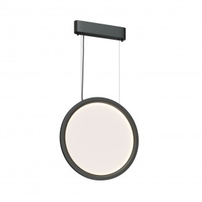 DK6604-BK Подвесной вертикальный светильник Veil со светодиодом H1500 d450 220V 36W 3000-6000K IP20 черный алюминий в Заречном - zarechnyy.ok-mebel.com | фото 3