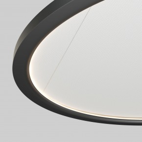 DK6616-BK Подвесной горизонтальный светильник Veil со светодиодом H900 d600 220V 48W 3000-6000K IP20 черный алюминий в Заречном - zarechnyy.ok-mebel.com | фото 3