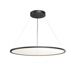 DK6620-BK Подвесной горизонтальный светильник Veil со светодиодом H900 d1000 220V 82W 3000-6000K IP20 черный алюминий в Заречном - zarechnyy.ok-mebel.com | фото 4