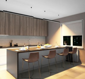 DK9123-BK Линейный светильник 30W 1250mm 3000K, черный в Заречном - zarechnyy.ok-mebel.com | фото 7