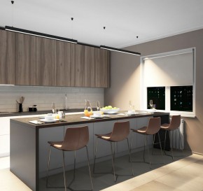 DK9124-BK Линейный светильник 30W 1250mm 4000K, черный в Заречном - zarechnyy.ok-mebel.com | фото 4