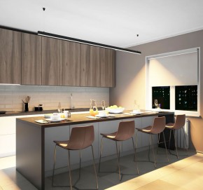 DK9253-BK Линейный светильник 62W 2500mm 3000K, черный в Заречном - zarechnyy.ok-mebel.com | фото 5