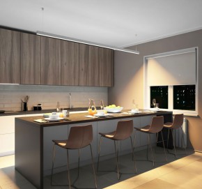 DK9253-WH Линейный светильник 62W 2500mm 3000K, белый в Заречном - zarechnyy.ok-mebel.com | фото 4