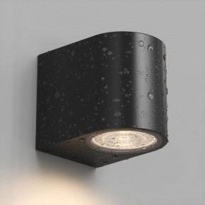 DK9790-BK Настенный уличный светильник NARVIK, IP44, GU10 LED, до 15 Вт, черный, алюминий в Заречном - zarechnyy.ok-mebel.com | фото 3