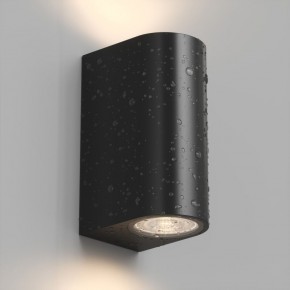 DK9791-BK Настенный уличный светильник NARVIK, IP44, 2хGU10 LED, до 15 Вт, черный, алюминий в Заречном - zarechnyy.ok-mebel.com | фото 3