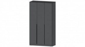 ЭЛЕГАНТ Шкаф 3х створчатый (графит) в Заречном - zarechnyy.ok-mebel.com | фото