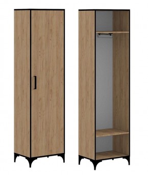 ЭНТЕР ЛОФТ Шкаф для одежды (Дуб Золотой) в Заречном - zarechnyy.ok-mebel.com | фото