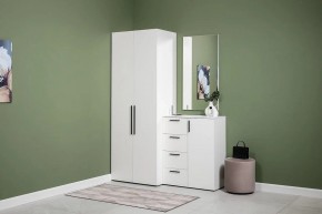 ЭЙР прихожая (модульная) Белый Шагрень в Заречном - zarechnyy.ok-mebel.com | фото 3