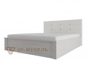 Кровать 1400 двойная (универсальная) с мягким изголовьем Гамма 20 в Заречном - zarechnyy.ok-mebel.com | фото 2