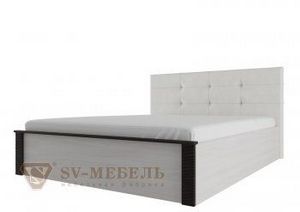 Кровать 1400 двойная (универсальная) с мягким изголовьем Гамма 20 в Заречном - zarechnyy.ok-mebel.com | фото 1