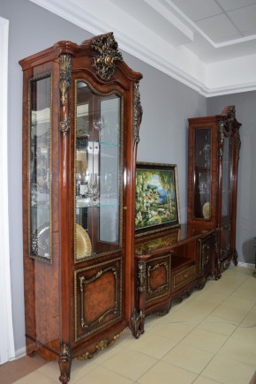 Гостиная Джоконда 1+ТВ+1 (корень дуба глянец) в Заречном - zarechnyy.ok-mebel.com | фото 4