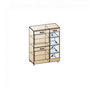 Гостиная Камелия Композиция 6 (Снежный ясень) в Заречном - zarechnyy.ok-mebel.com | фото 7