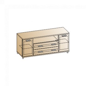 Гостиная Мелисса Композиция 12 (Снежный Ясень) в Заречном - zarechnyy.ok-mebel.com | фото 6