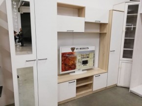 Гостиная МГС 3 Исполнение 1 (Дуб сонома/Белый) в Заречном - zarechnyy.ok-mebel.com | фото 6