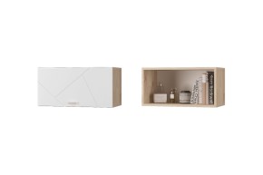 Гостиная Скайлайн (модульная) Дуб сонома/белый в Заречном - zarechnyy.ok-mebel.com | фото 5