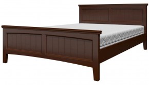 ГРАЦИЯ-4 Кровать из массива 1600 (Орех) в Заречном - zarechnyy.ok-mebel.com | фото