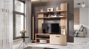 КАРОЛИНА Гостиная (дуб вотан/кашемир) в Заречном - zarechnyy.ok-mebel.com | фото