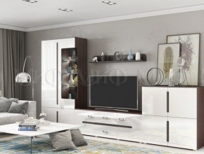 КИМ Тумба 4-х створчатая (белый) в Заречном - zarechnyy.ok-mebel.com | фото 2